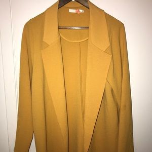 SOLD Yellow Nordstrom blazer